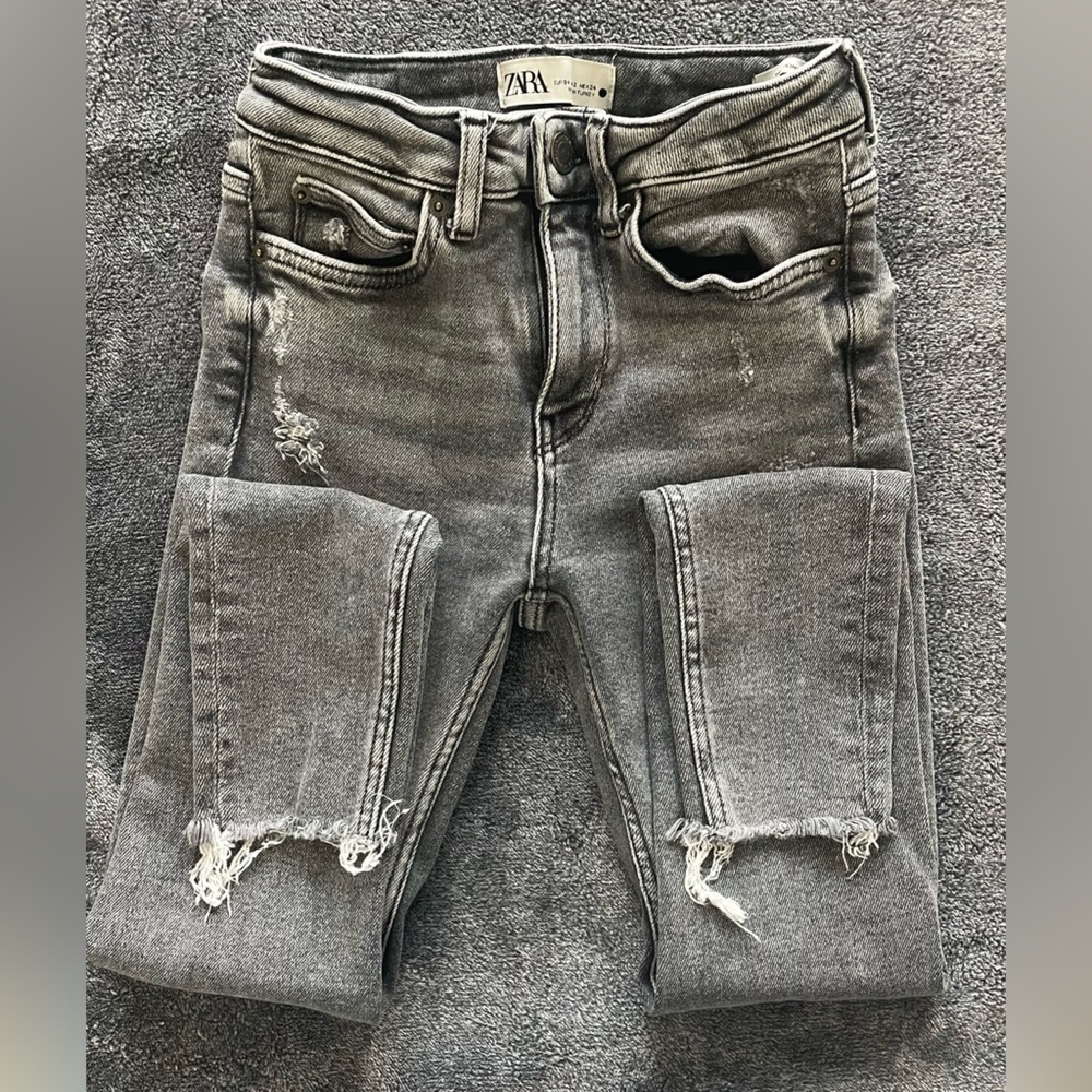 ZARA SKINNY HIGH-WAIST SCULPT JEANS